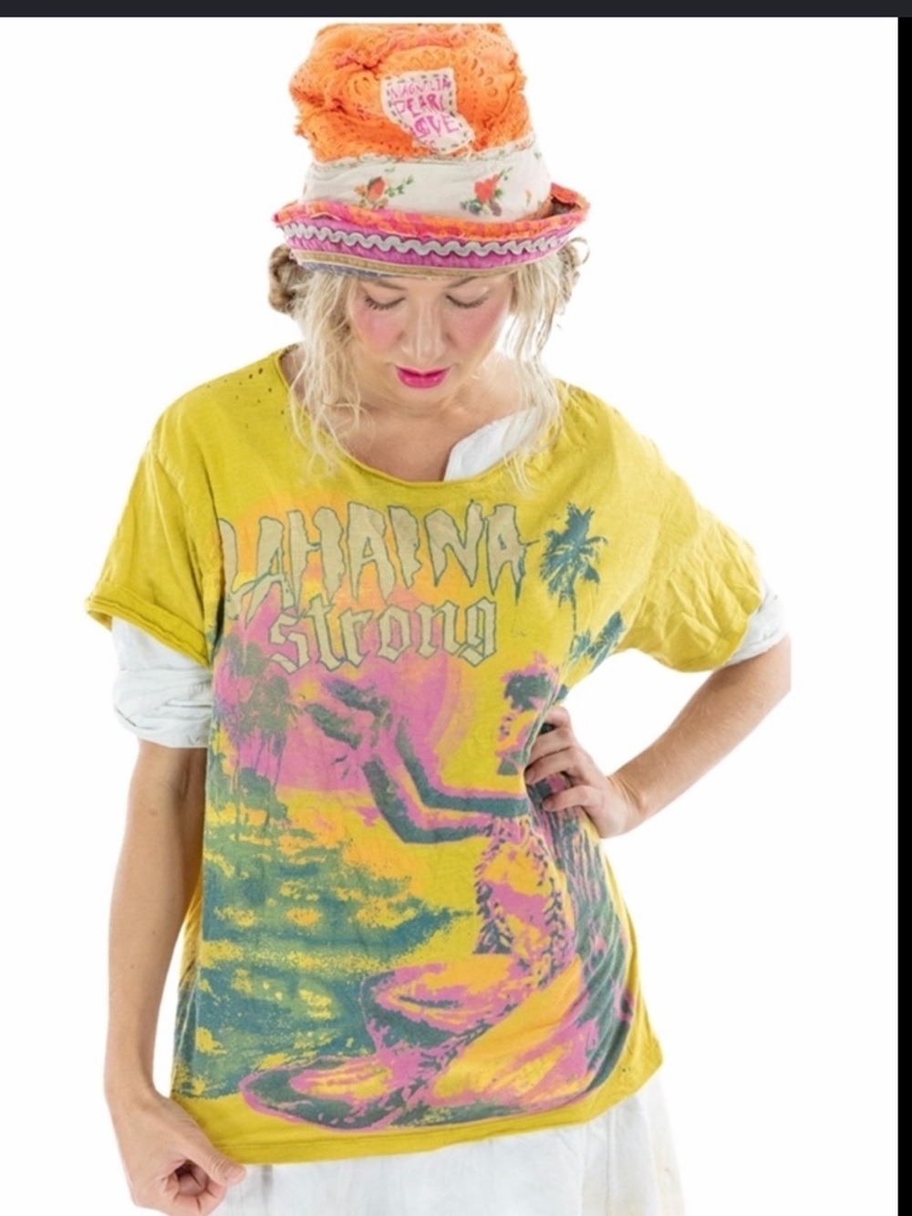 Magnolia Pearl Cotton Jersey
"Lahaina Strong" Tee Shirt